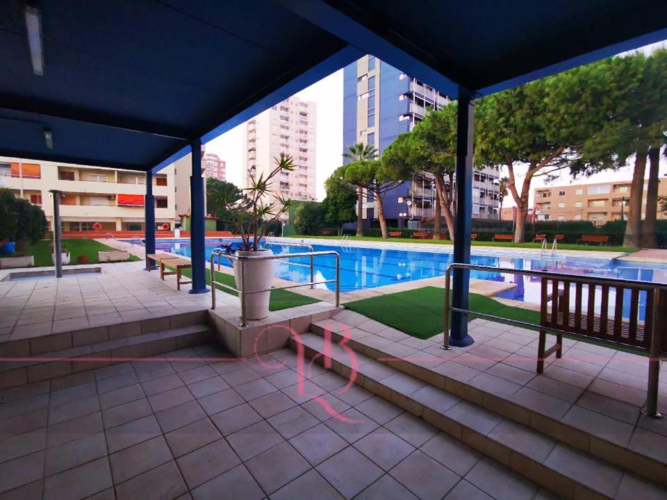 Precioso Apartamento Residencial Con Vistas Al Mar La Pobla de Farnals Esterno foto