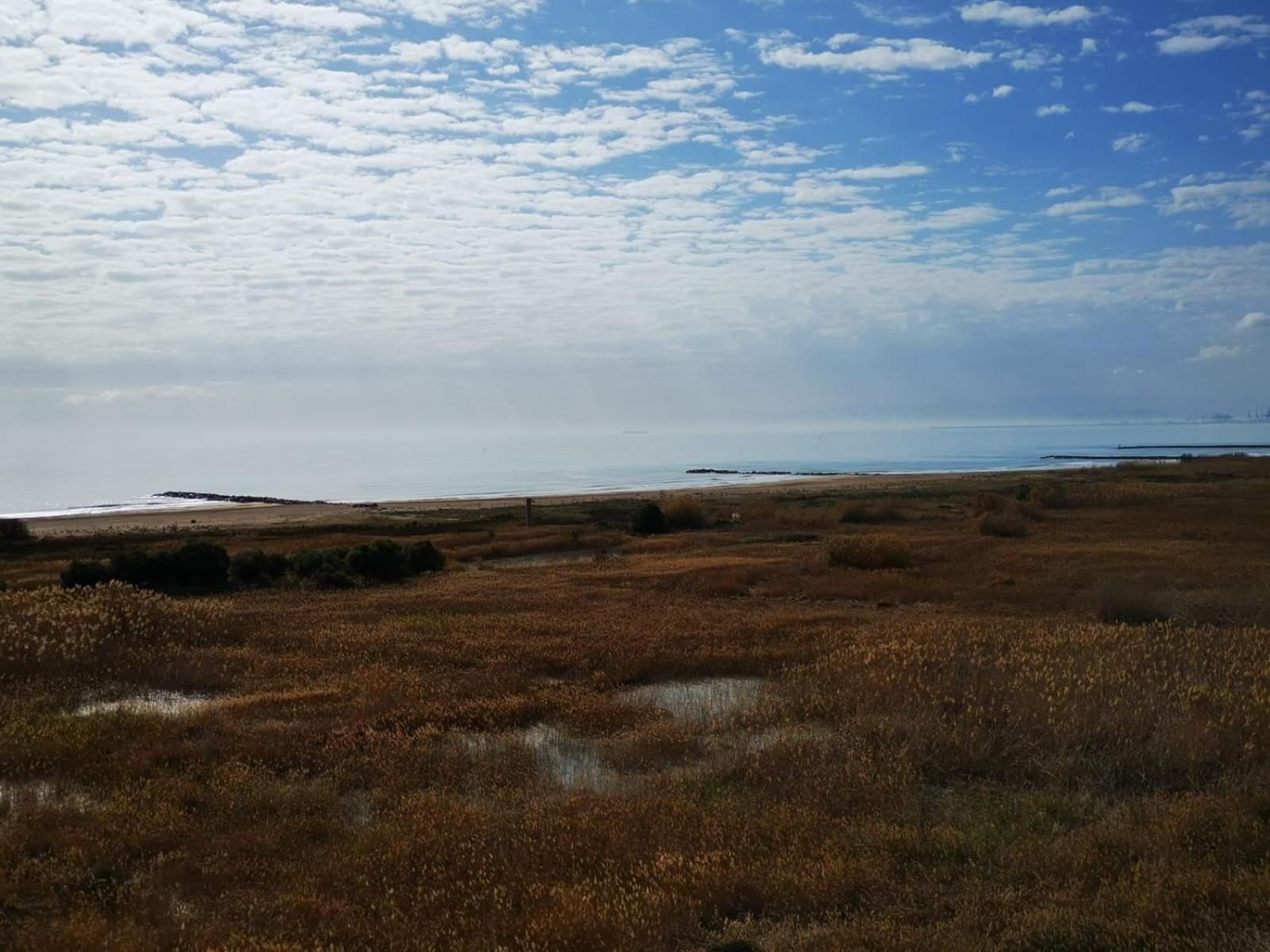 Precioso Apartamento Residencial Con Vistas Al Mar La Pobla de Farnals Esterno foto